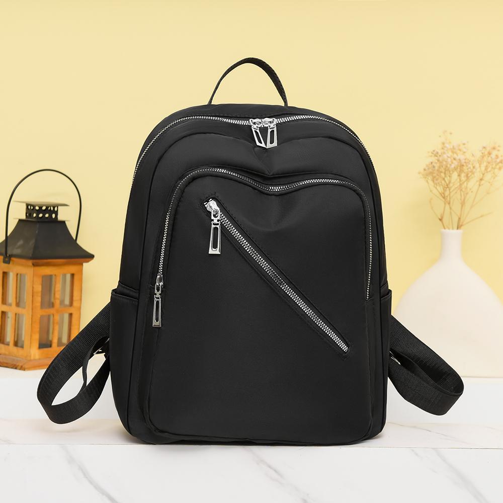 Рюкзак на молнии. Женский легкий рюкзак. Рюкзак для путешествий большой емкости.