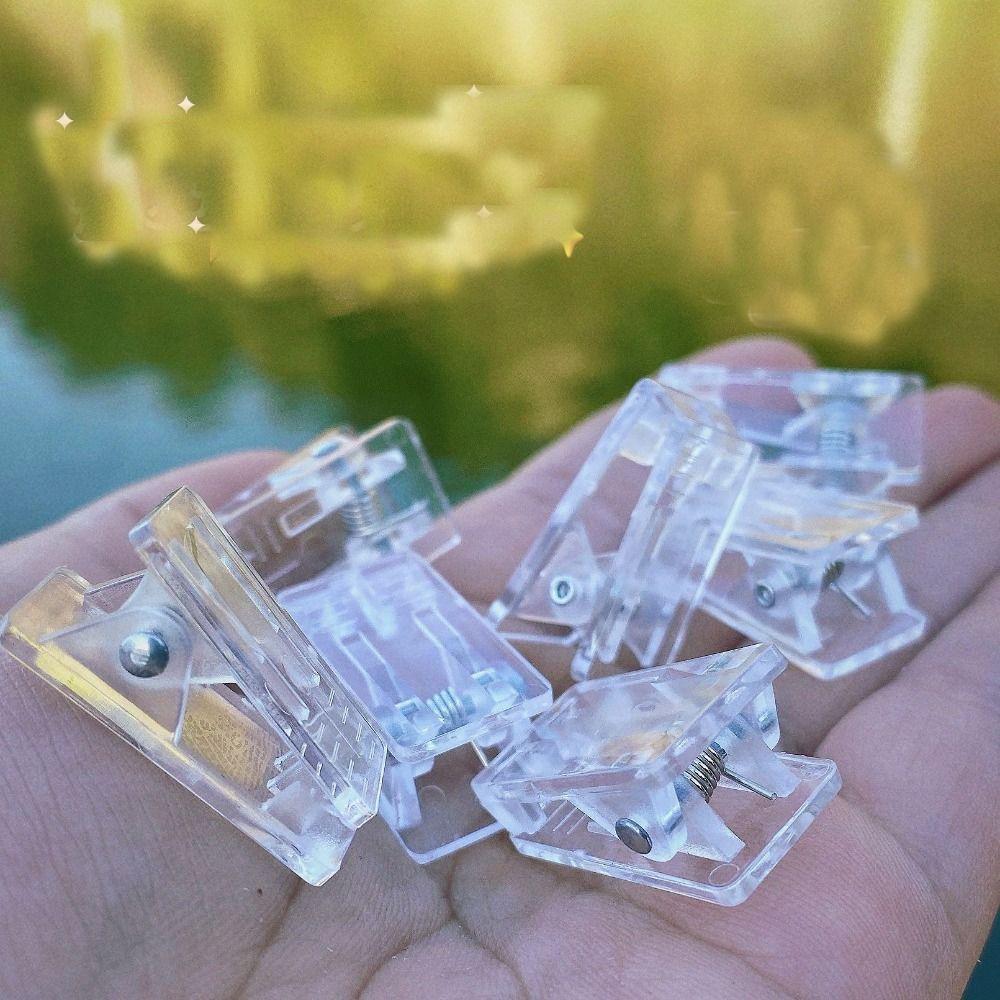 10 шт. Пластиковые настенные зажимы Портативные пружинные зажимы Самоклеящиеся зажимы Домашний офис Дисплей