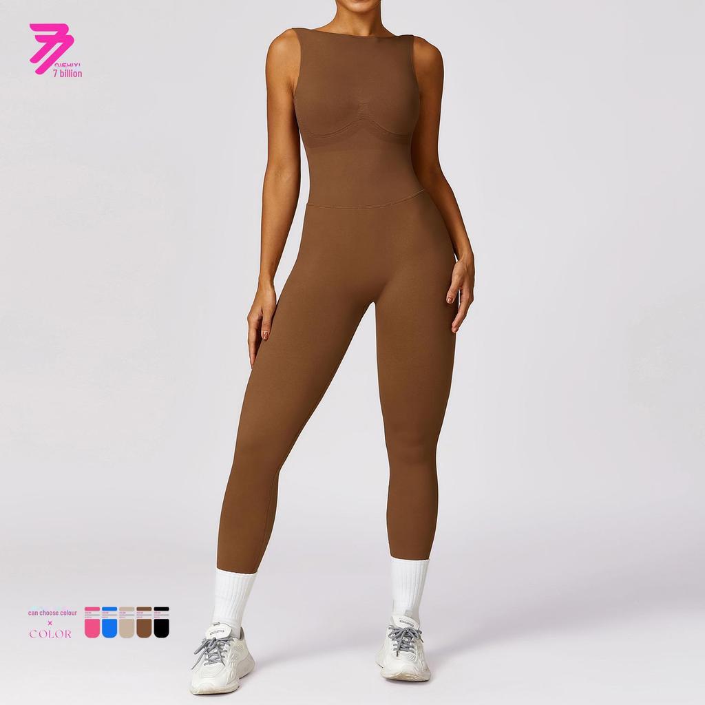 «Женский европейский и американский комбинезон для йоги с обтягивающей спиной»: Фитнес и дизайн для поднятия хип-хопа