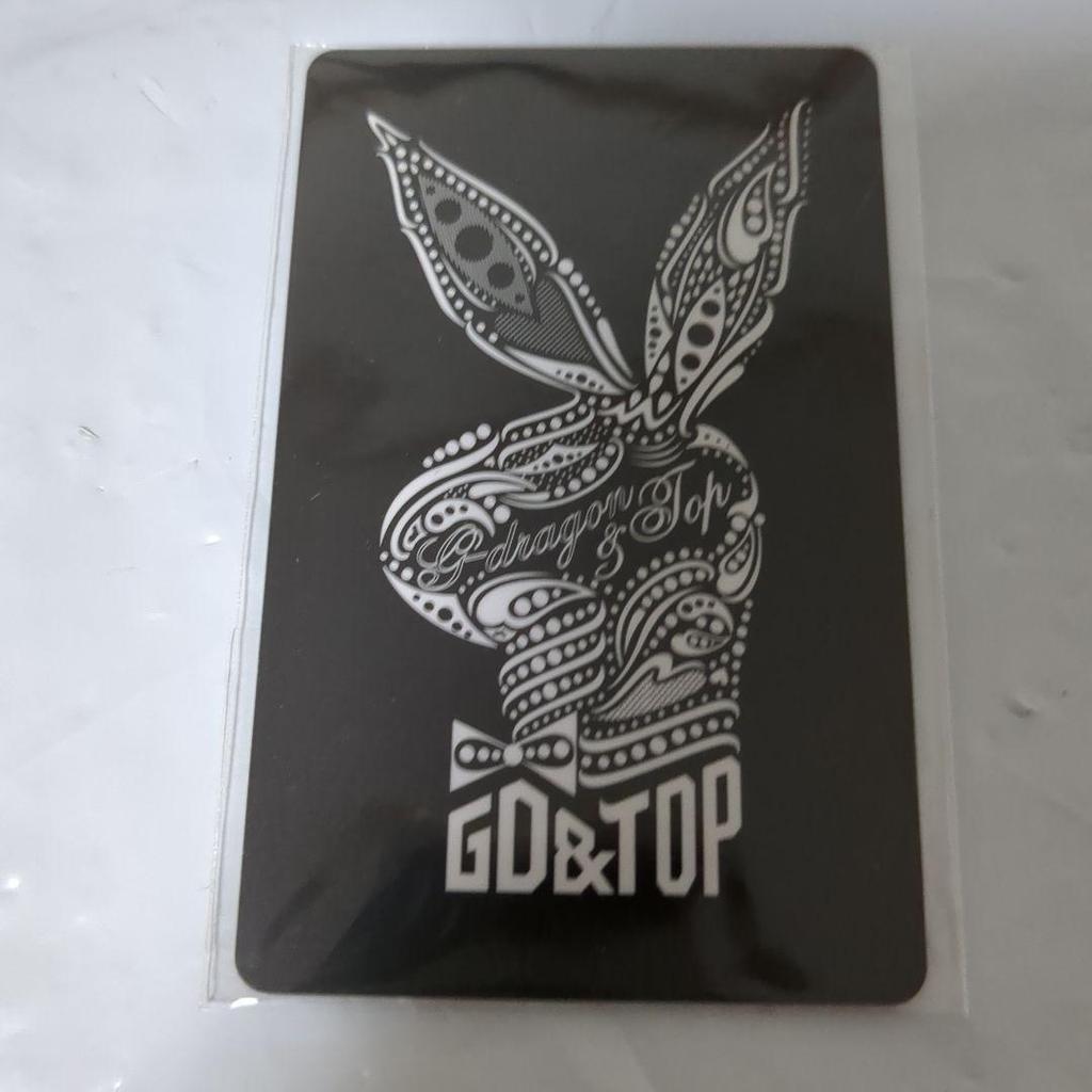 [USED] BIGBANG GD&TOP 1st FIRST ALBUM Gold Card Included
