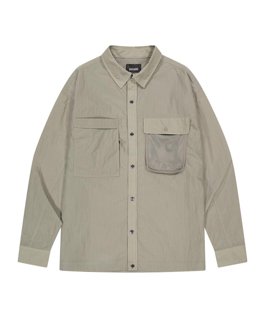 OFFGRID Og Core Double Pocket Shirt - Beige