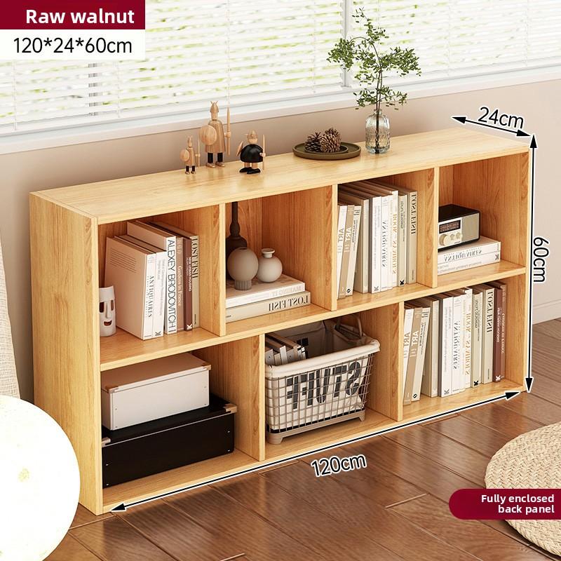 Bookshelf Bookcase Floor Shelf Home Living Room Study Combination Locker Bedroom Low Cabinet