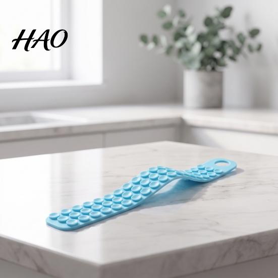 Kitchen Gadgets for Meal Prep Meat Thawing Belt, Silicone Sink Fixator Belt with Super Suction, Longer Assistant Faster Safer Defrosting Wall