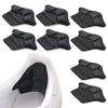 Sekirei Anti-Shoe Blister Pads, Prevents Blisters, Heel Pads, Protects Heels, 4 Pairs X 8 Sheets, Anti-Shoe Tape (Black)