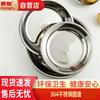 Круглая сервировочная тарелка Huihuang из нержавеющей стали 304