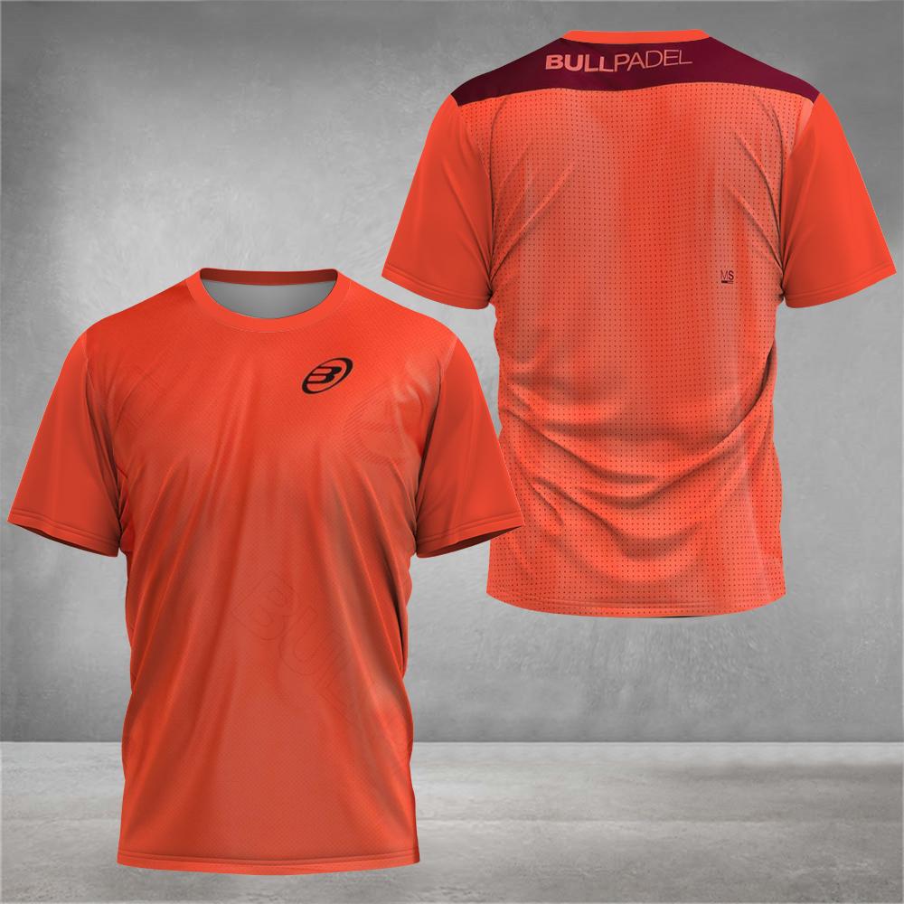 Летний бутик Padel Элементный принт Быстросохнущая Футболка с коротким рукавом Модная мужская теннисная одежда Мужская фитнес спортивная дышащая футболка