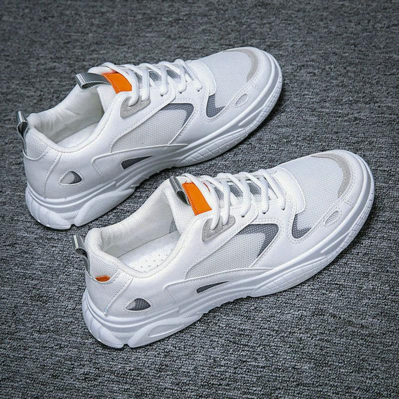 2024 New Hot Summer Fashion Brand Men Casual Shoes Flats Shoes Gym Trainers Male Sneakers Casual Breathable Lace-up Male Shoes