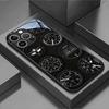 Закаленное стекло с рисунком авиационных приборов для чехла телефона iPhone 17 Pro Max 11 12 13 14 15 16 Pro 17 Air 7 8 Plus XS X XR