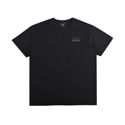 Мужская футболка с коротким рукавом Custom Classic SS25 Fashion Simple Versatile Breathable Tops Черный VN000NNJBLK