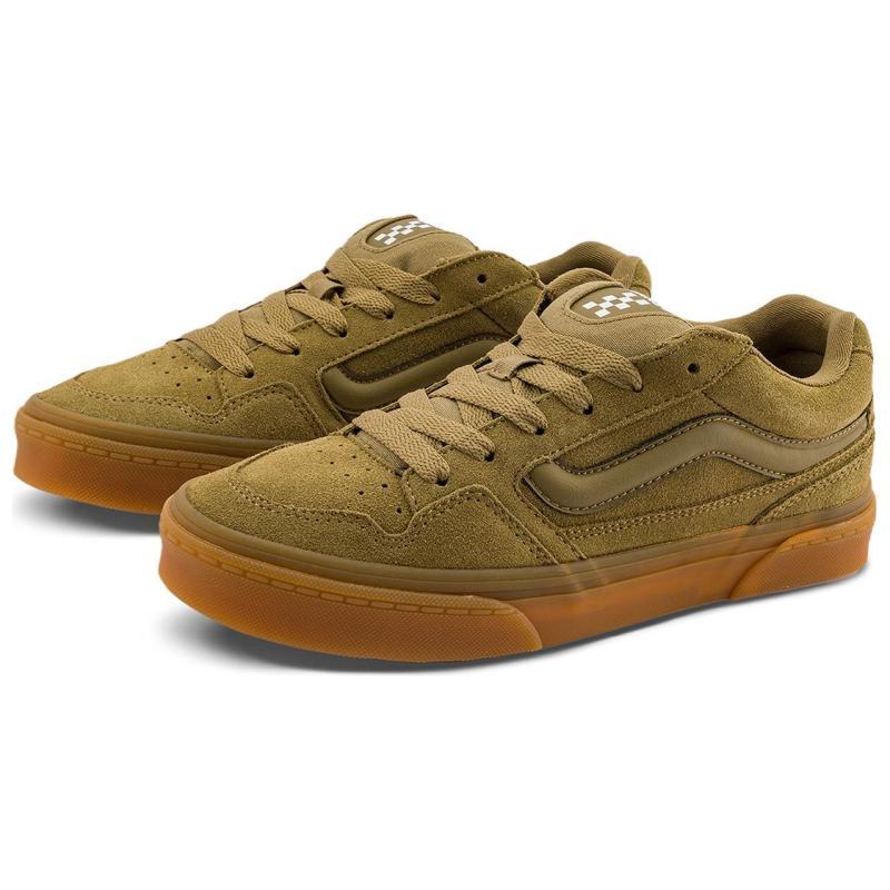 Vans Низкие кеды для скейтборда Унисекс Зеленые Коричневые Кроссовки VN0A2Z4ACUQ