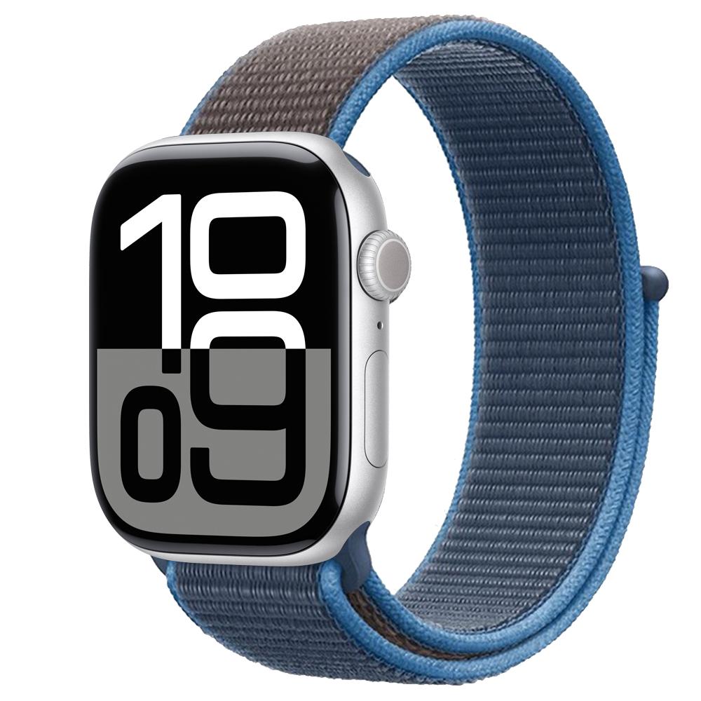 Нейлоновый ремешок-петля Для ремешков Apple Watch 46мм 44мм 40мм 41мм 45мм 42мм Оригинальный ремешок браслет iWatch Серии 11 10 SE 9 8 Ultra 3