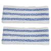 2pcs Mop Cloths Mop Pad Clean Tool Fibers Keep Clean Reusable Soft