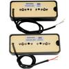 Artec ASA90 Alnico 5 P90 Soap Bar PU Set for Electric Black Pickups, Neck/Bridge Guitar,