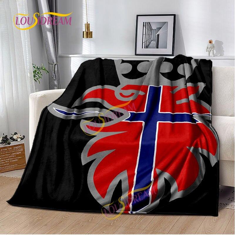 Одеяло Scania для грузовика, домашняя простыня, чехол для дивана, гостиная, офис, одеяло для обеденного перерыва, мягкое повседневное моющееся термоодеяло