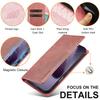 LC.IMEEKE For iPhone 17 Pro Max Case Wallet Microfiber Leather Phone Cover