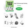 1/3Pcs Magic 3D Stereo Art Sketch Pad Safe Educational Doodle Sketchbook for Toddlers Kids Early Learning Drawing