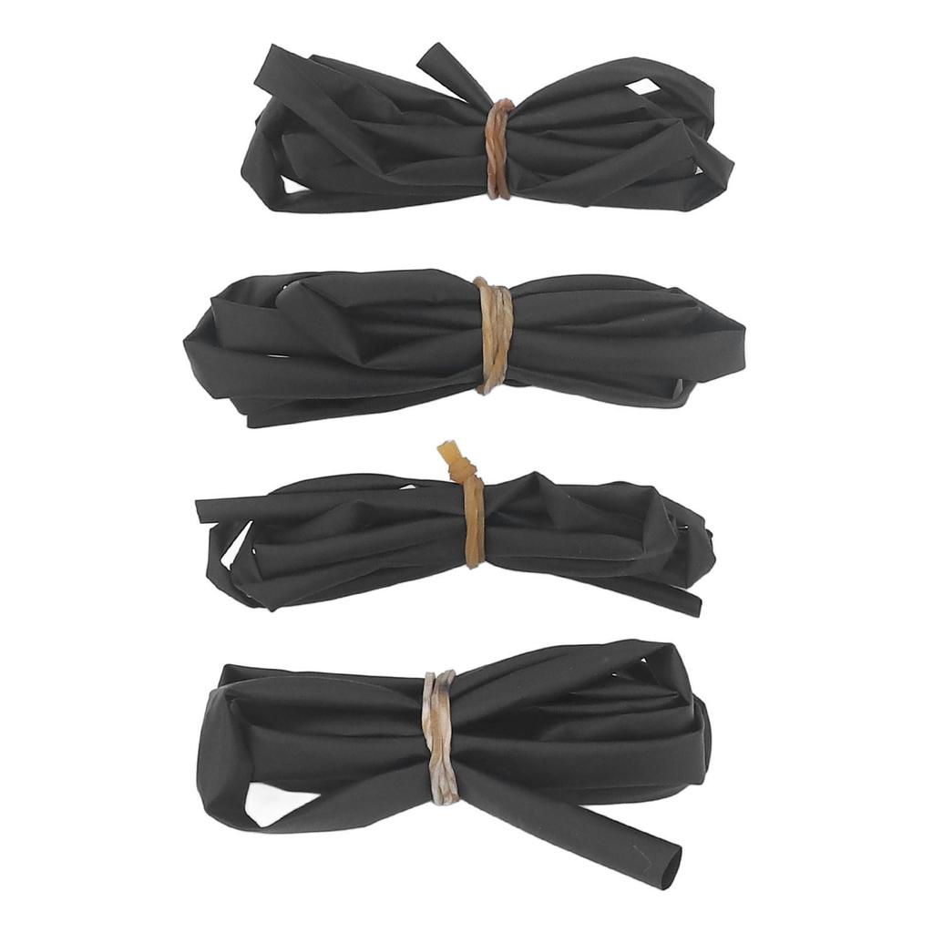 Комплект из 4 термоусадочных трубок с клеем, электрический ассортимент 3 мм, 4 мм, 5 мм, 6 мм, 1 метр