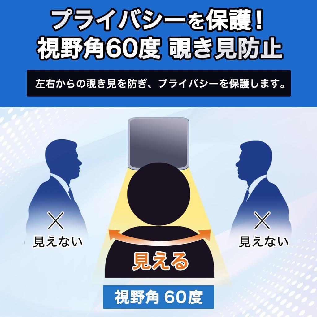 Leipsden Nubia REDMAGIC Nova Gaming Tablet Gaming Pad Compatible FlexPrivacy Shield Protective Film Compatible with Curved Surfaces Peep Prevention