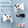Wall Mount Headset Holder Storage Shelf Gamepad Holder Game Controller Stand for PS4/Xbox/Switch