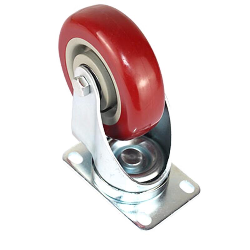 Jingmian Medium Polyurethane Brake Caster Wheel