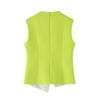 Fashion Style 2024 Summer New Arrival Women's Clothing Sleeveless Versatile Stylish Silm V Neck Vest Suit High Waist Pants