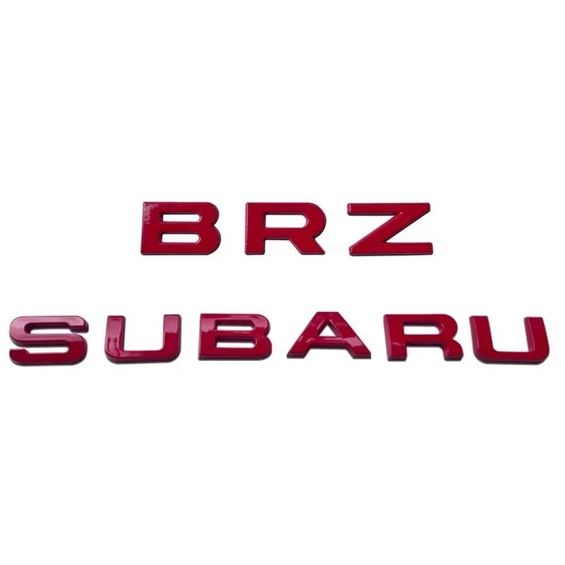 2025 для Subaru BRZ SYMMETRICAL AWD Наклейки Металлические Шильдики на Задний Багажник Автомобиля Значки на Кузов Tribeca XV STI Forester Impreza Outback