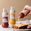 New Squeeze Sauce Bottle Leak Proof Refillable Condiment Container For Kitchen Salad Ketchup Honey Jam Squeeze Sauce Bottle