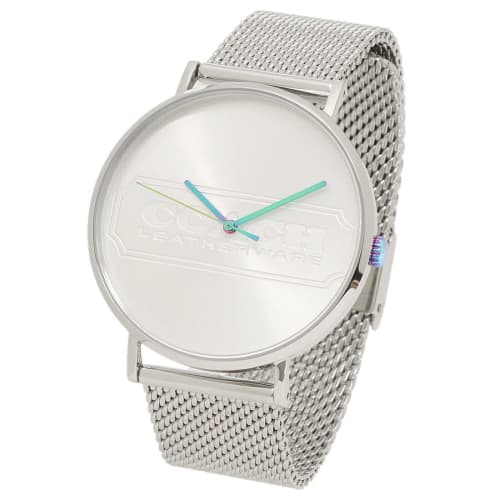 Coach Men's Charles 41mm Quartz Silver Watch, COACH 14602590