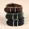 Cowhide Watch Strap 18mm 20mm 22mm for Samsung Watch4/5/6/7 40mm 44mm Classic Soft Leather Bracelet for Xiaomi Watch S3 S4 Band