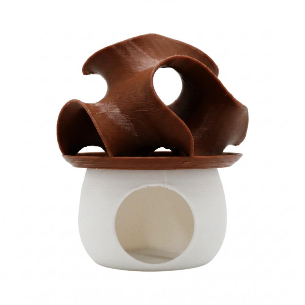 Hollow Out Fish Shrimp Hideout Shelter Simulation Mushroom Betta House Landscape Decoration