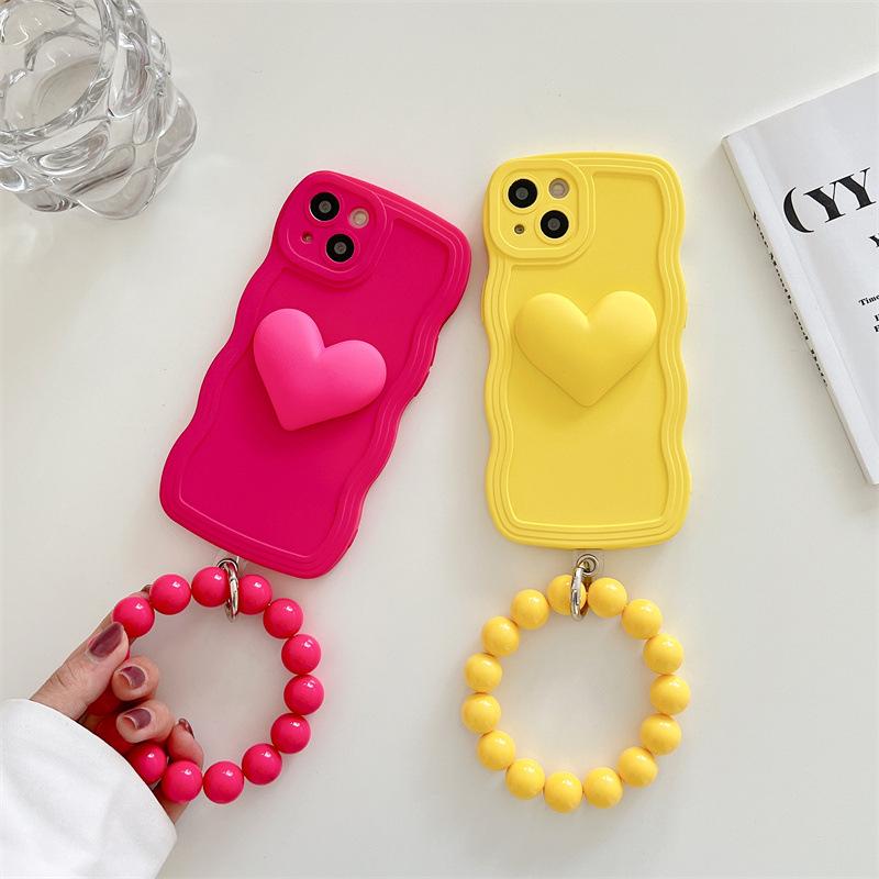 OPPO Reno6 Pro Silicone Case with Goddess Wave Edge, Anti-Drop, Love Tide Design for R15 and A97 - Available In 3D.