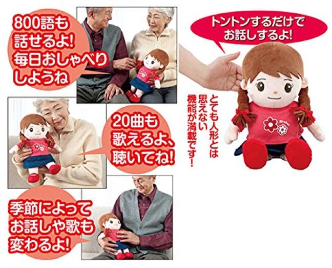 Кукла с функцией распознавания голоса Говорящая Ми-тян