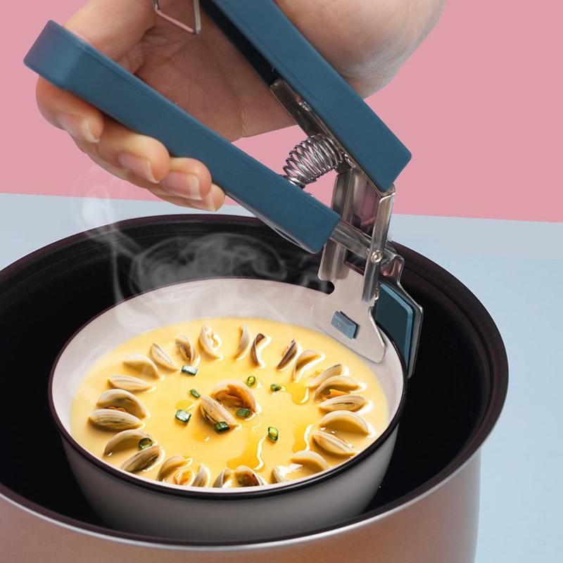 Зажим для предотвращения ожогов, захват для чаши духовки, устойчивый к высоким температурам, противоскользящий, для извлечения горячих сковородок, кухонные принадлежности, кухонные принадлежности