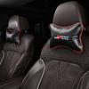 WBE3  Carbon Fiber Car Headrest Seat Belt Shoulder Pad Auto Accessories For Toyota GR Gazoo Racing Supra Corolla Parts Sport 86 Yaris