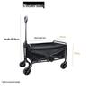 ZISIZ 5-inch Mini Foldable Outdoor Camping Cart