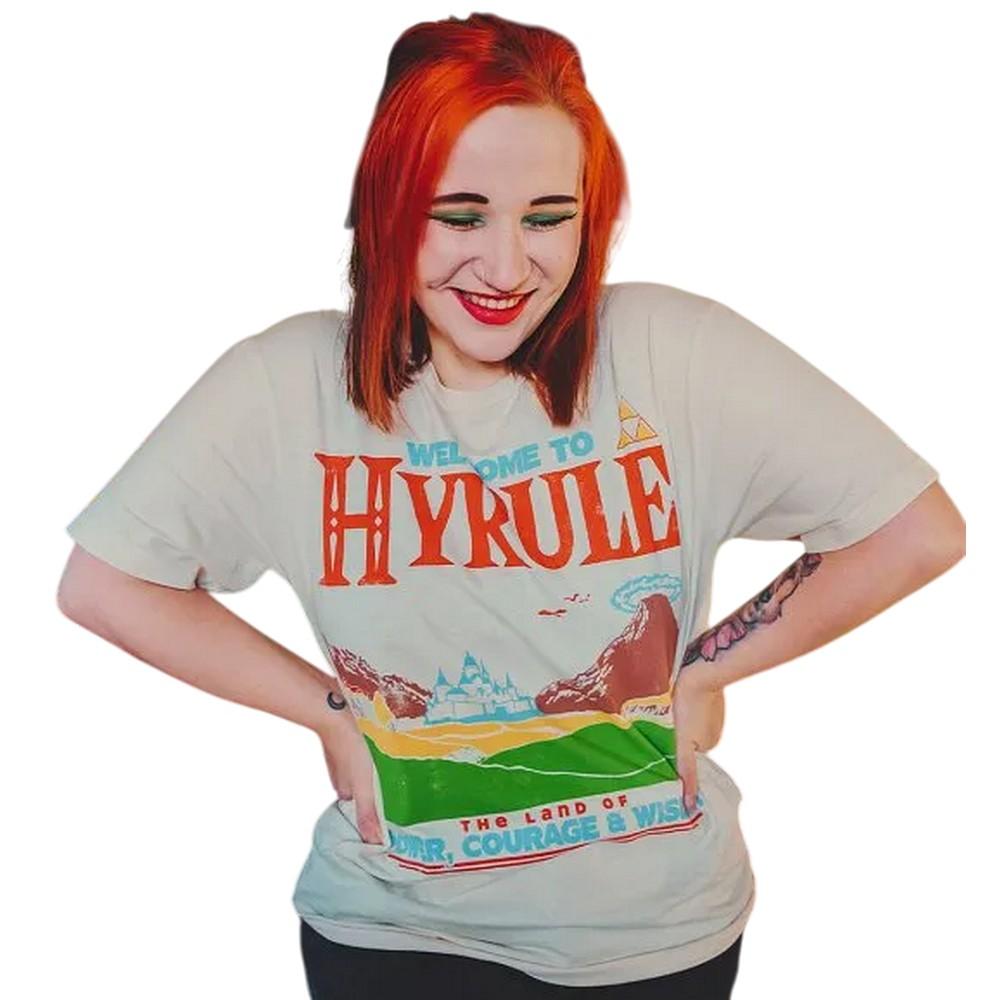 The Legend Of Zelda Unisex Adult Welcome To Hyrule T-Shirt