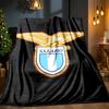 Lazio Football Crest Blanket Lightweight Ideal Bedding Blanket Perfect for Travel, Camping, Living Rooms, Offices, Sofas, Fan Christmas gift