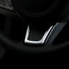 Carbon Fiber Chrome Interior Accessories Steering Wheel Trim Sequ For Jaguar XE XF F-Pace F Pace x761