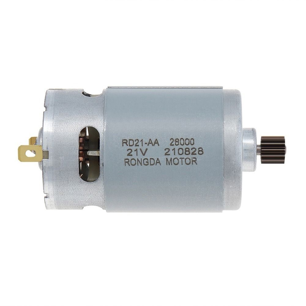 Аккумуляторный щеточный двигатель 14 зубцов Аксессуары для электроинструментов Мини-мотор RS550 Цепная пила