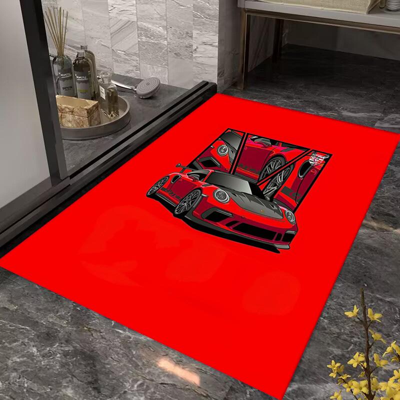 Sports Car Art Print carpet Home Decor Suitable for all seasons Art Christmas gifts Fashion