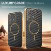 For Motorola Edge 40 Neo 5G Phone Case Carbon Fiber Textured Electroplated TPU Back Cover