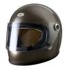 RIDEZ Full Face Helmet NIKITOR Size Helmet Bike Shield Wind Noise Reduction Stuff Reduction Retro Neo Classic Retro-One G.C-M Men's Women's