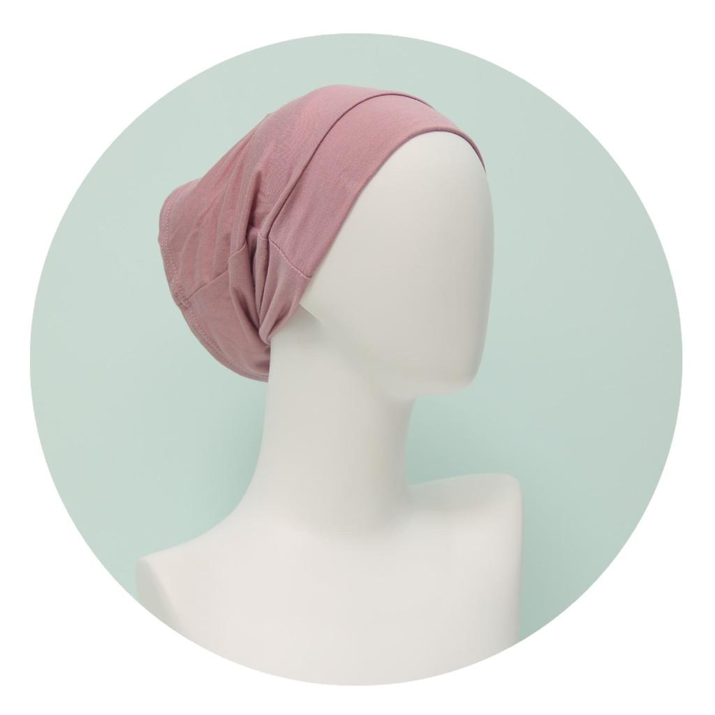 Solid Color Modal Bandage Cap Headscarf