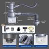 classic thickened single sink abs drain (no basket)
