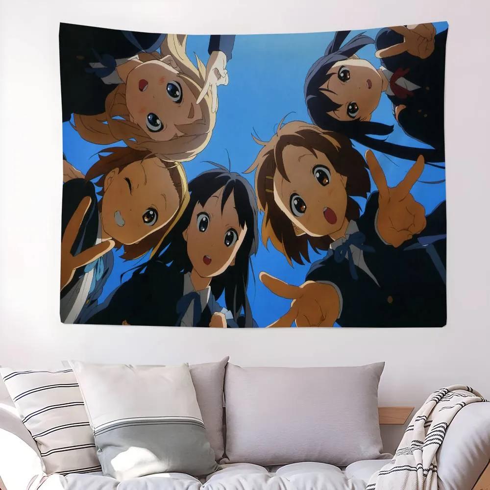 Аниме K-On Красочный Гобелен Настенный Декор Дешевый Хиппи Бохо Настенные Гобелены Мандала Настенные Полотна