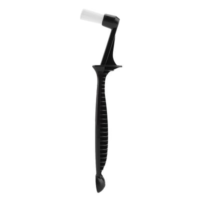 Двойное использование очиститель головки фильтра кофемашины щетка для чистки электрическая ложка для домашнего кафе