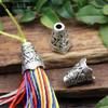 Retro Metal Silvery Decor Bells No Sound Only Good for Pendents DIY Tassel Decorative Bells Perfect for Necklaces Pendants Bracelet