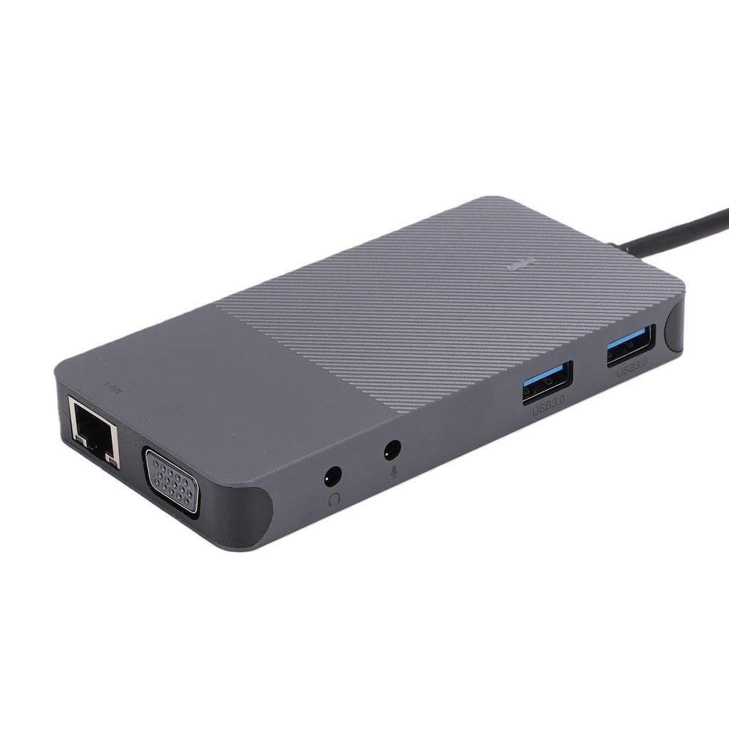 USB 3.0 Док-станция 2 порта HD 1 порт VGA 2 порта USB 3.0 1 порт LAN 3,5-мм разъем для наушников и микрофона USB-хаб с Type C