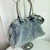 Denim Tote Bags for Women Luxury Designer Large Capacity Shoulder Crossbody Bags  Trending City Bags and Purses  Bucket Bag