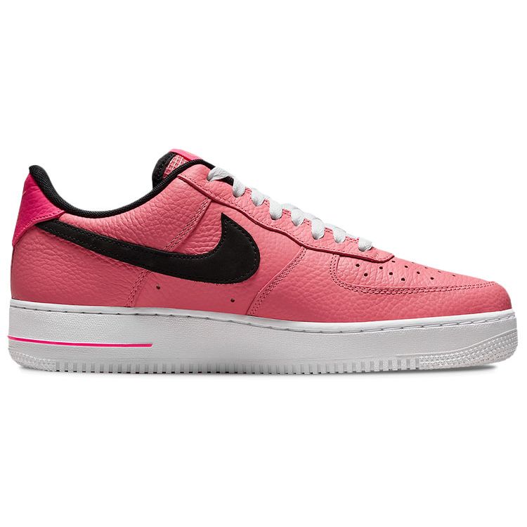 Nike Air Force 1 Low 07 Pink Gaze Черные мужские кроссовки Белые гипер-розовые DZ4861-600
